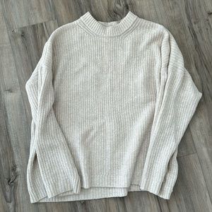American Eagle - Knit Oversized Crewneck Sweater -L